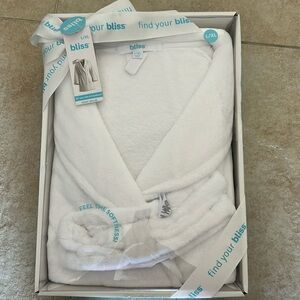 Bliss White Robe